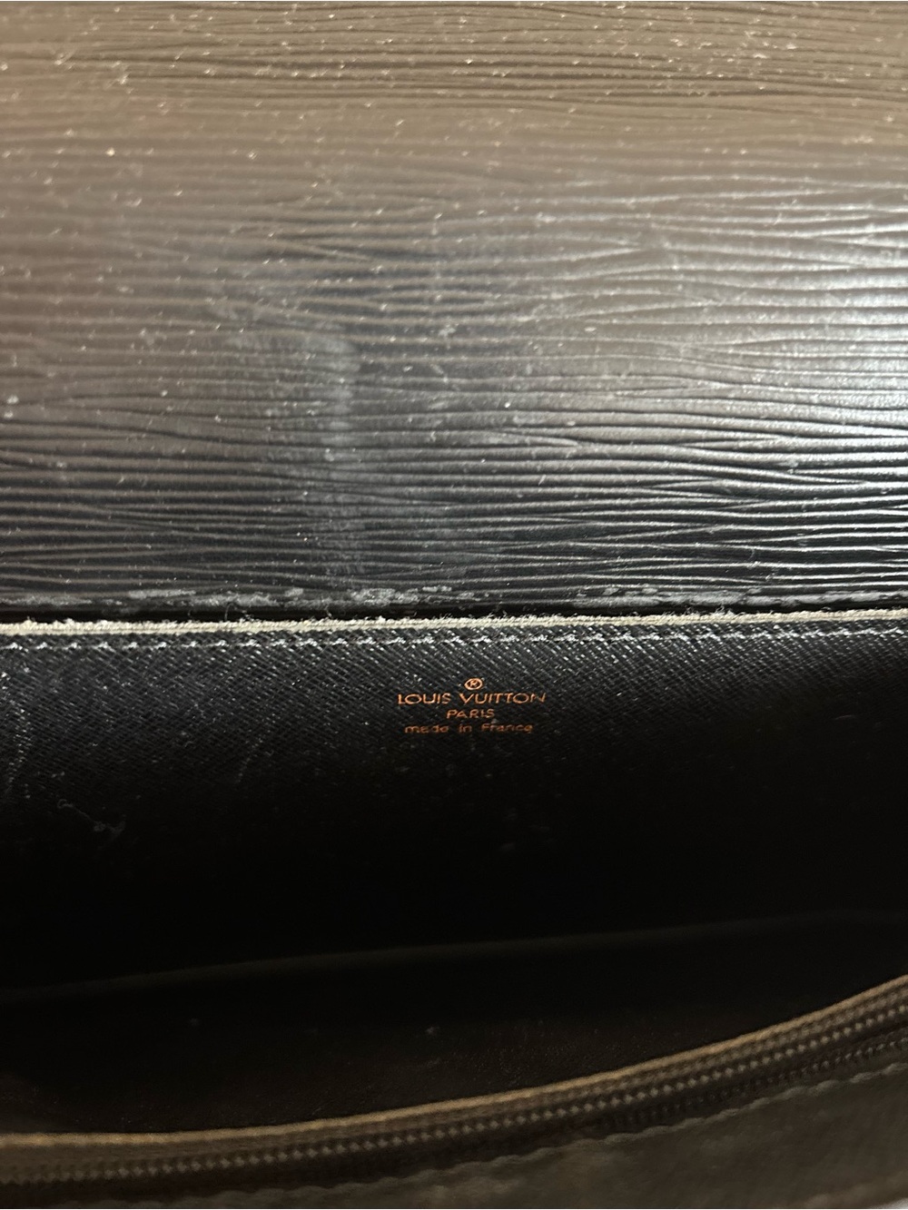 Authebtic Louis Vuitton black tote briefcase - Picture 10 of 11